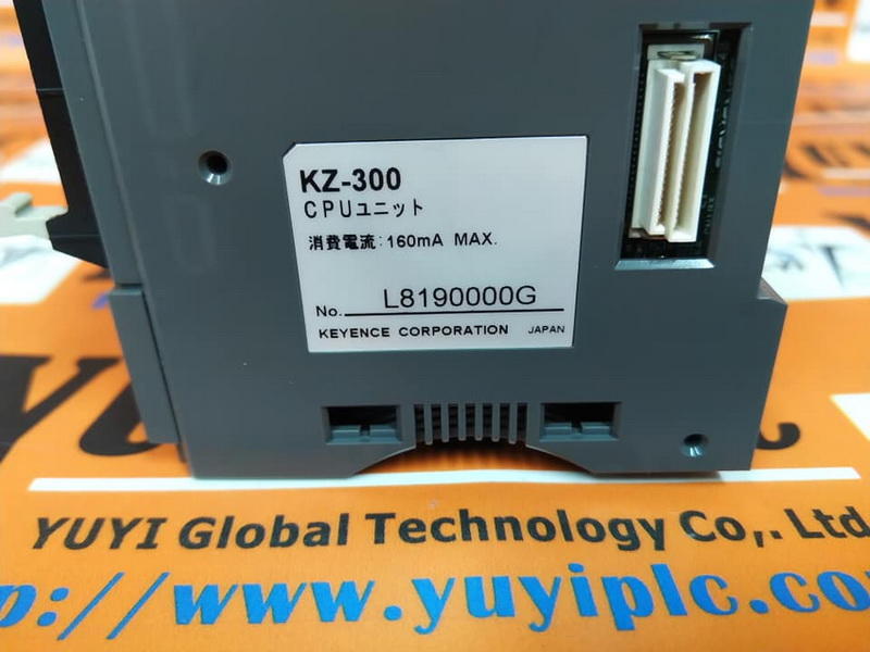 KEYENCE KZ-300 PLC CPU MODULE - PLC DCS SERVO Control MOTOR POWER